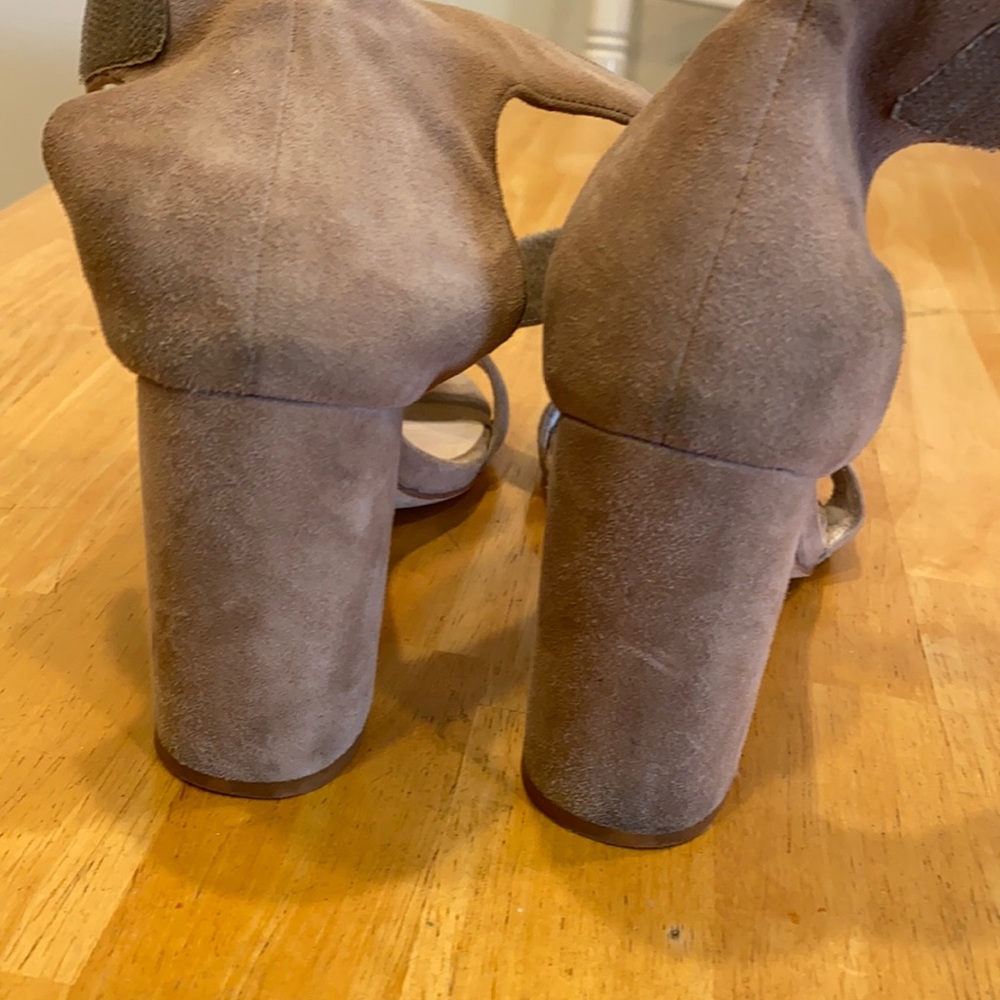 Jeffrey Campbell tan heels